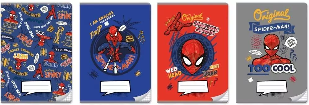 Zeszyt A5/32K kratka Spider man - tantis.pl