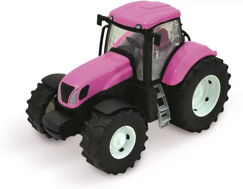 Traktor różowy - tantis.pl