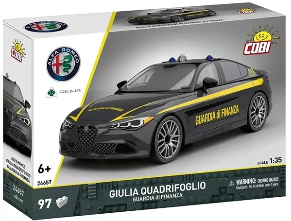 Alfa Romeo Giulia Quadrifoglio Guardia di Finanza - tantis.pl