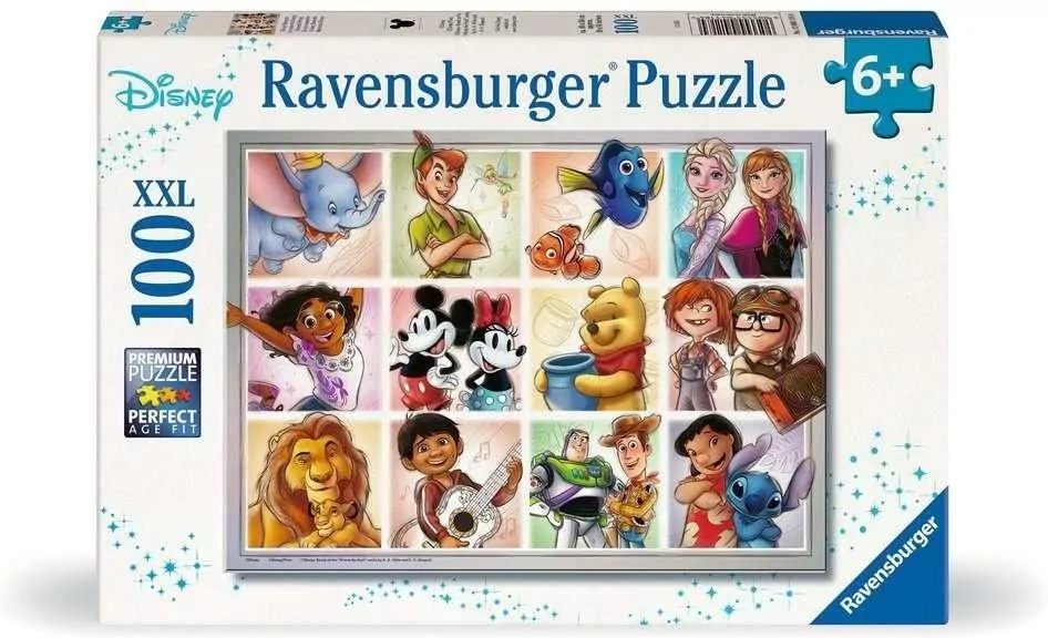 Puzzle XXL 100 Disney Postacie - tantis.pl