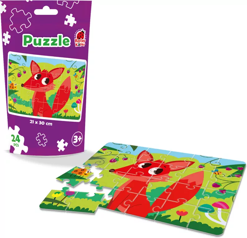 Puzzle edukacyjne - Lisek - tantis.pl