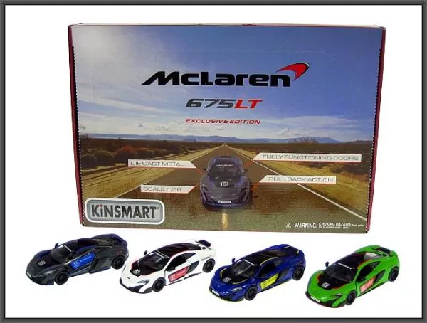 Auto McLaren 675 LT 1:36 p12 HIPO mix cena za 1 szt - tantis.pl