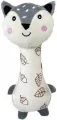 Zabawka z dźwiękiem lisek szary 17cm - tantis.pl