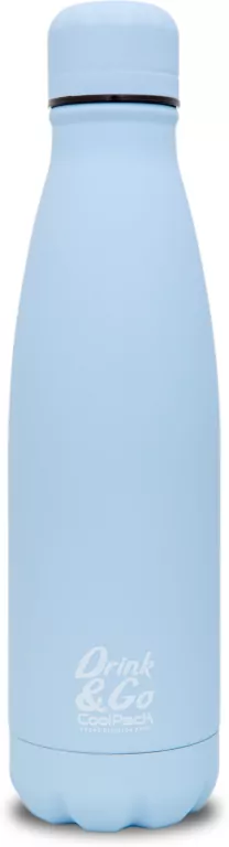 Bidon metalowy 500ml Coolpack termo bottle pastel powder blue - tantis.pl