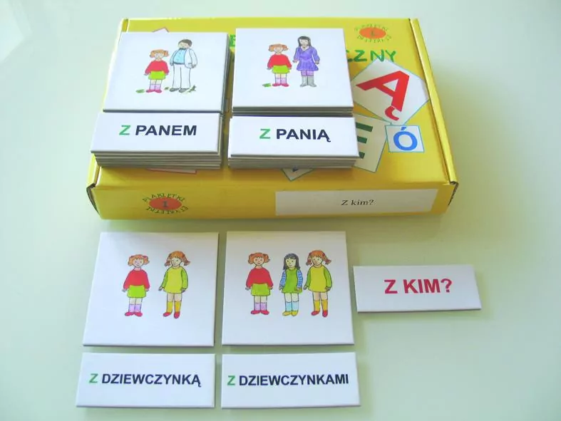 Z kim? Zestaw dydaktyczny - tantis.pl