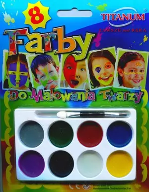 Farby do malowania twarzy - tantis.pl
