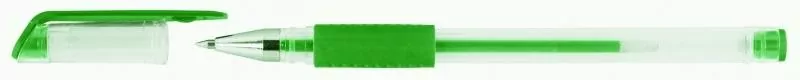 Długopis żelowy 0,5mm zielony (50szt) - tantis.pl