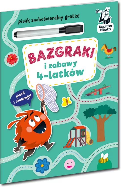Kapitan Nauka Bazgraki i zabawy 4-latków - tantis.pl