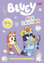 Ale zabawa. Wesoła kolorowanka. Bluey