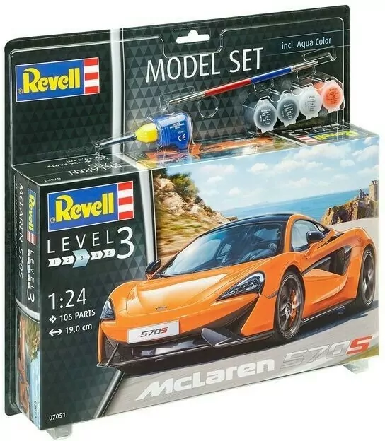 Revell. Model Set McLaren 570s - tantis.pl