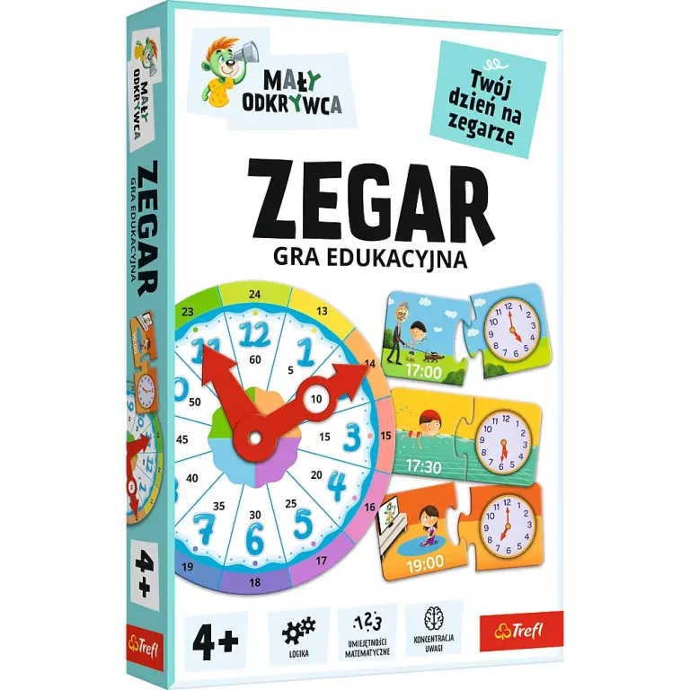 Zegar. Mały odkrywca - tantis.pl