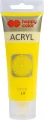 Farba akrylowa 75ml cytrynowa HAPPY COLOR - tantis.pl