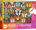 Puzzle 500 Kolekcja motyli TREFL - tantis.pl