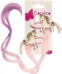 Spinki ze sztucznymi włosami