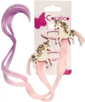 Spinki ze sztucznymi włosami