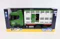 Scania Super 560R. Ciężarówka zielona - tantis.pl