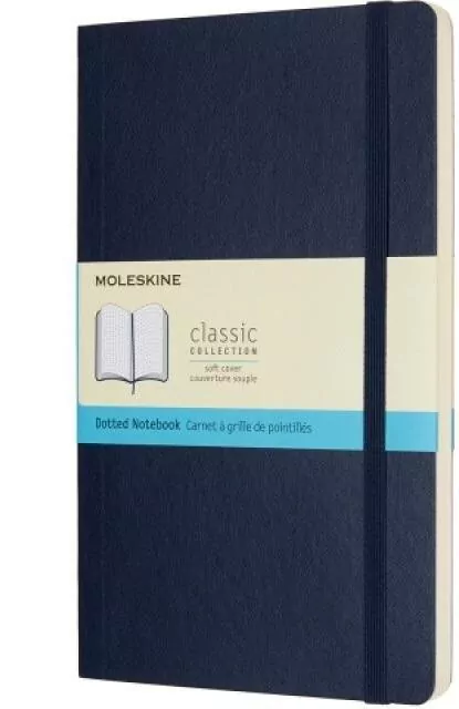 Notes Classic. Szafirowy, kropki - tantis.pl