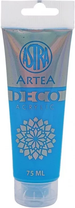 Farba akrylowa Deco Artea 75 ml tuba neonowy niebieski - tantis.pl