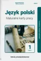 Język polski. Maturalne karty pracy 1. Cz.1. Zakres podstawowy. Liceum i technikum Linia II - tantis.pl