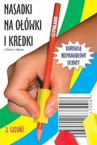 Nasadki trójkątne podłużne na ołówki i kredki - tantis.pl