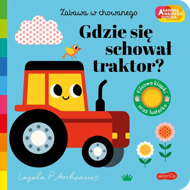 Gdzie się schował traktor? Zabawa w chowanego. Akademia mądrego dziecka - tantis.pl