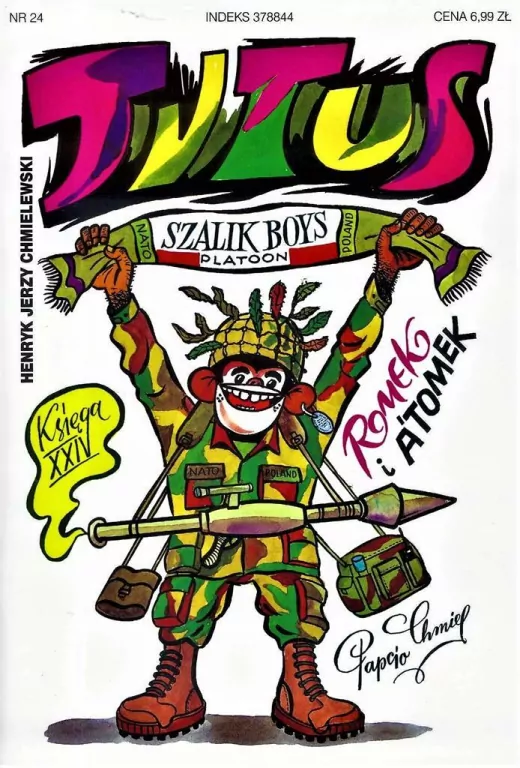 Tytus w NATO. Tytus, Romek i A'Tomek. Księga XXIV - tantis.pl