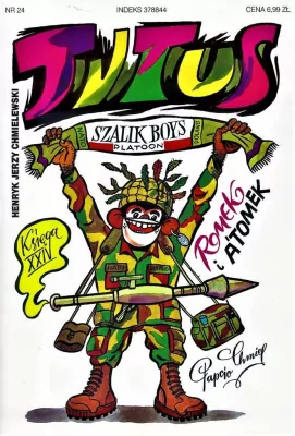 Tytus w NATO. Tytus, Romek i A'Tomek. Księga XXIV