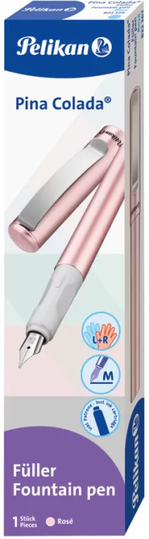 Pina Colada. Pióro wieczne. Różowe - tantis.pl