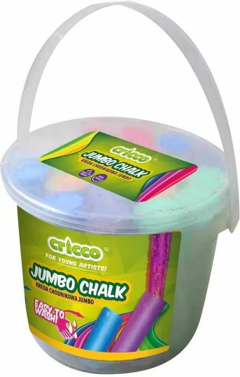 Kreda kolorowa Jumbo wiaderko - tantis.pl