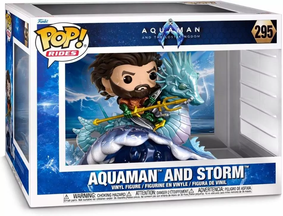 Figurka Funko POP Ride Aquaman Aquaman On Storm - tantis.pl