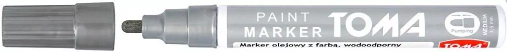 Marker olejowy srebrny - tantis.pl