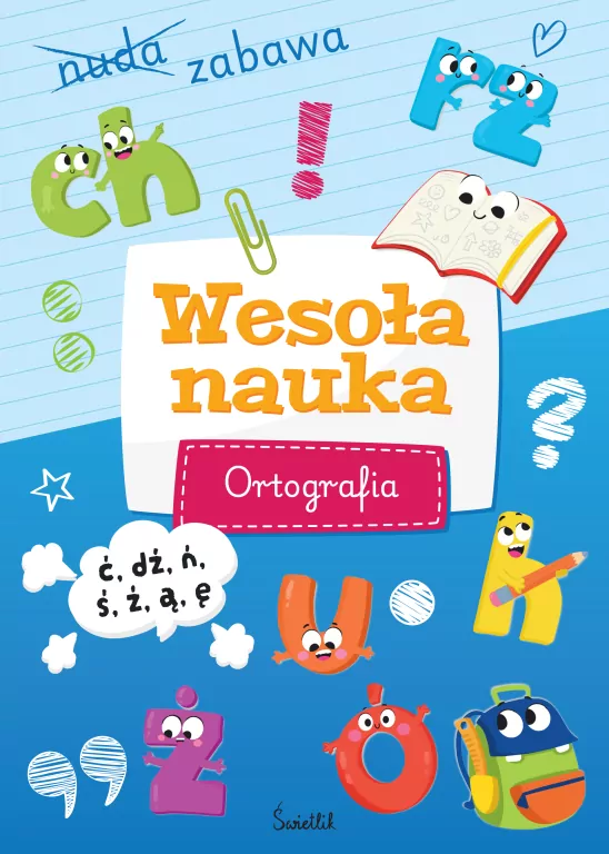 Wesoła nauka. Ortografia - tantis.pl