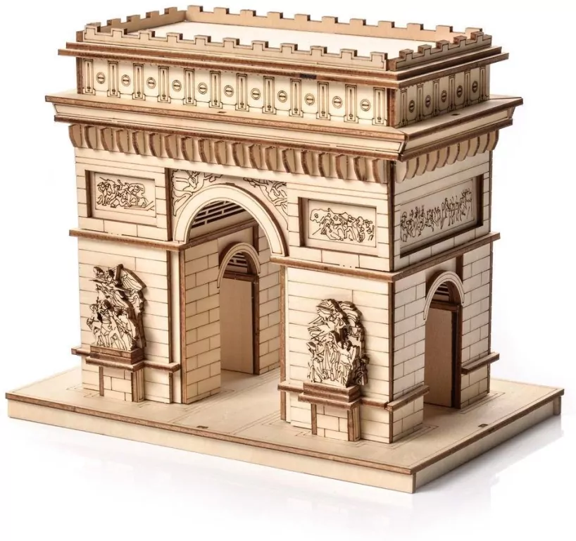 Puzzle Drewniane 3D - Łuk Triumfalny - tantis.pl