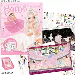 Zestaw z naklejkami Balet Top Model 13610A