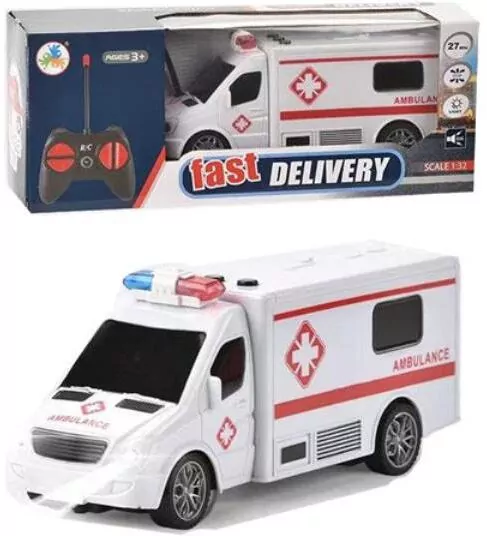 Ambulans R/C + ładowarka + św/dź - tantis.pl