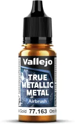 Vallejo: 77.163 - True Metallic Metal - Airbrush - Imperial Gold (18 ml)