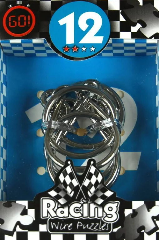 Łamigłówka druciana. Poziom 2/4. Racing nr 12 - tantis.pl