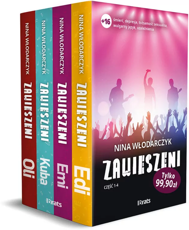 Pakiet: Zawieszeni cz.1-4 - tantis.pl