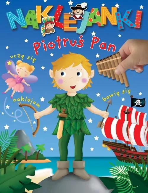 Piotruś Pan. Naklejanki - tantis.pl