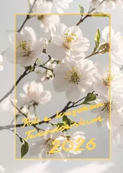 Kalendarz 2026 z księdzem Twardowskim - Kwiat