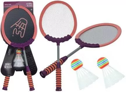 Lean Toys. Rakietki do badmintona i 2 lotki