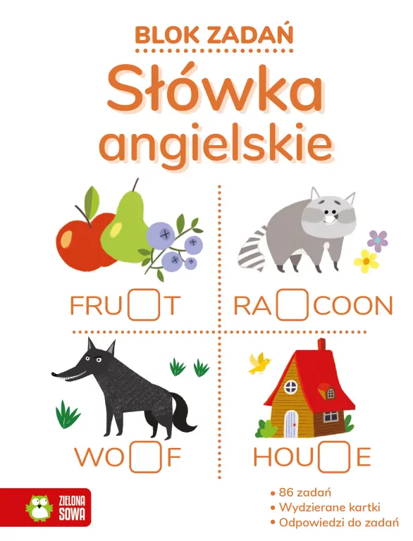 Blok zadań. Słówka angielskie - tantis.pl