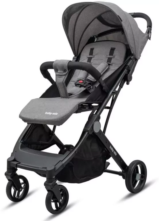 Baby Mix Bimelo Ultra-light wózek spacerowy szary - tantis.pl