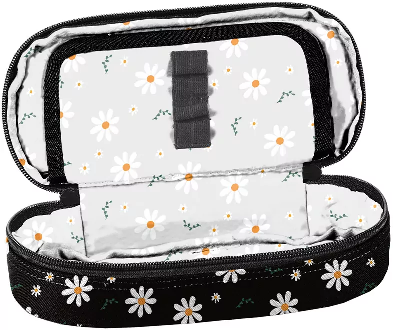 Piórnik owlany kwiatki Daisy BeUniq BU26SB-013 - tantis.pl