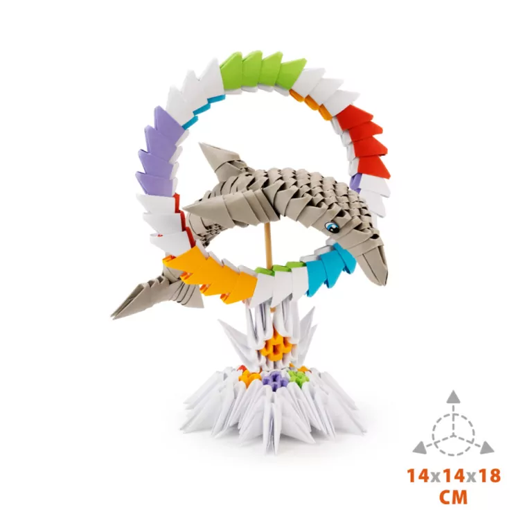 Origami 3D. Delfin - tantis.pl