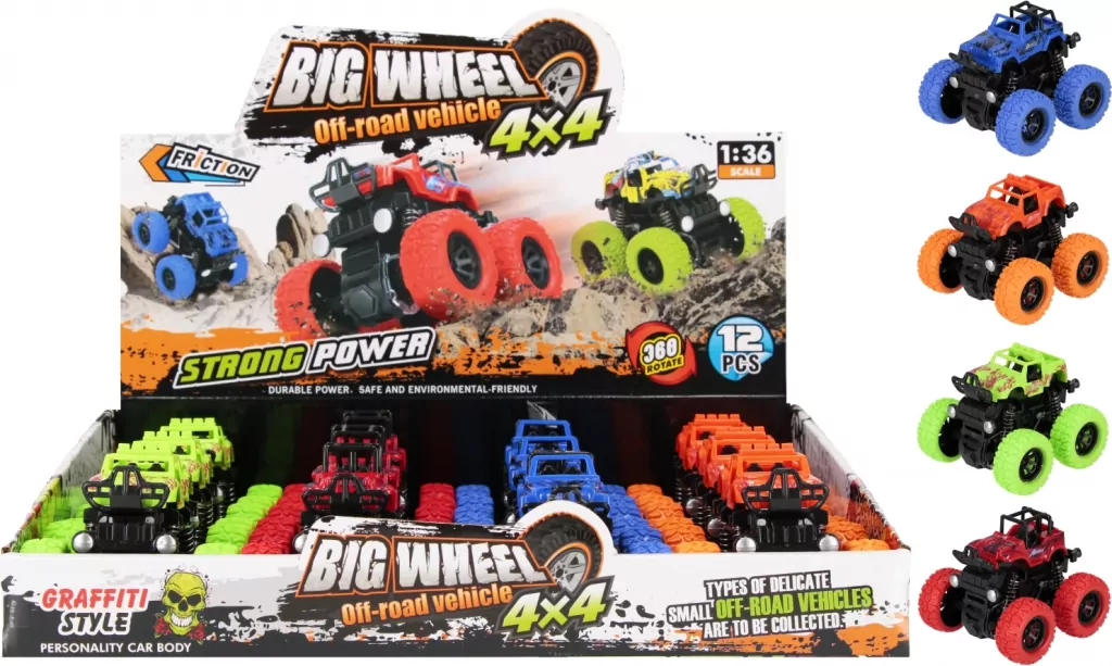 Auto terenowe 9cm MIX - tantis.pl