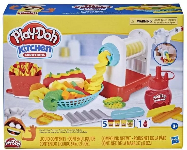 Play-Doh Ciastolina Kuchnia Frytki F1320 p3 HASBRO - tantis.pl