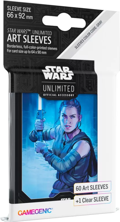 Gamegenic: Star Wars Unlimited - Art Sleeves - Rey - tantis.pl