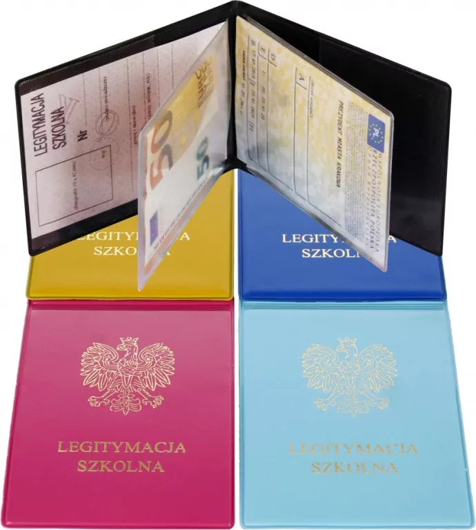 Plastik. Okładka na legitymację szkolną, 162704 - tantis.pl
