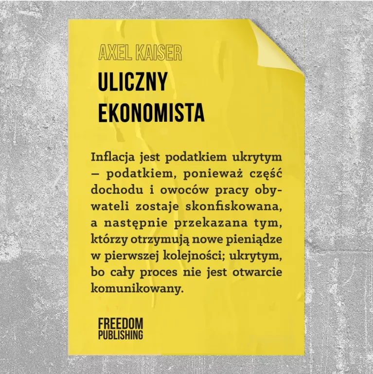 Uliczny ekonomista - tantis.pl